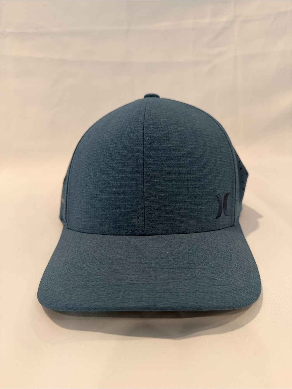 Hurley Men's Dark Teal Baseball Cap Flexfit